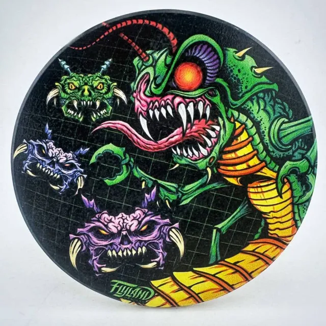 FlylLand Designs Centipede and Space Invaders glasunderlägg kork 10 cm