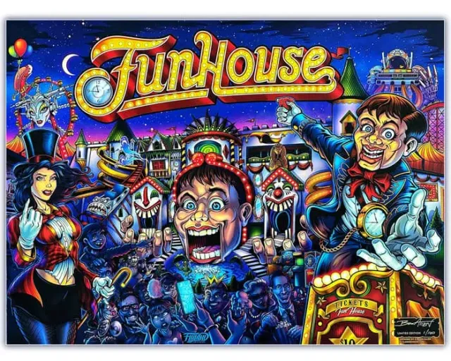 FlylLand Designs Funhouse Alternate translite numrerad