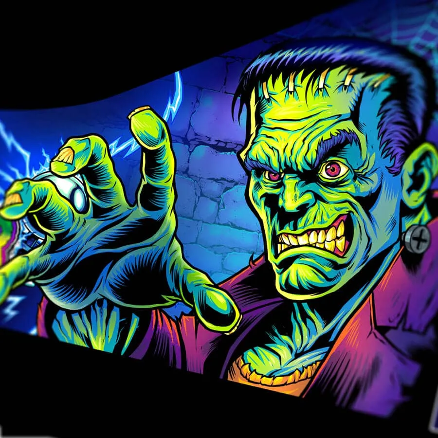 FlylLand Designs Monster Bash magnetdekal till flipper