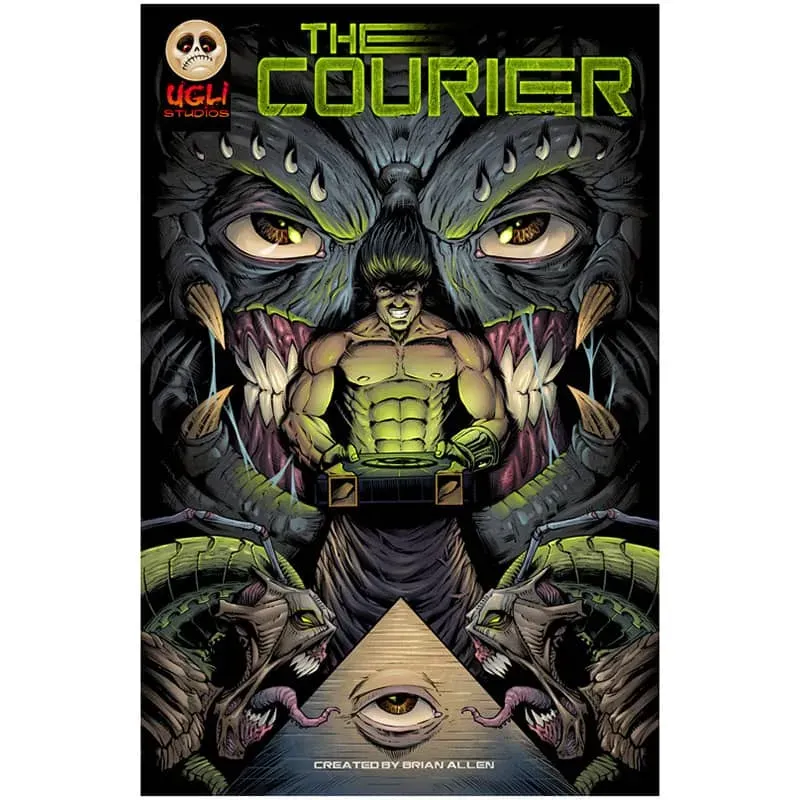 FlylLand Designs The Courier Miniserie 6 Sidor Signerad