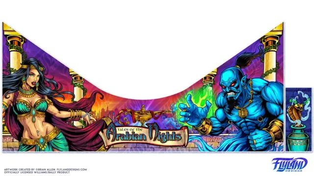 FlylLand Designs Arabian Nights magnetförkläde flipper
