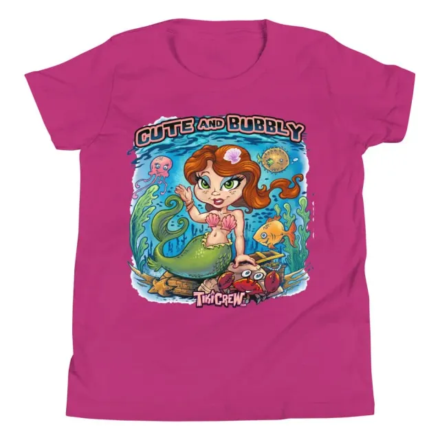 FlylLand Designs Cute and Bubbly t-shirt barn mjuk bomull