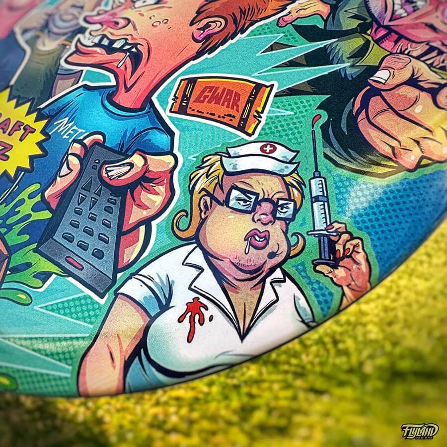 Discraft Buzzz discgolfdisc Beavis Butt-Head 177+ g