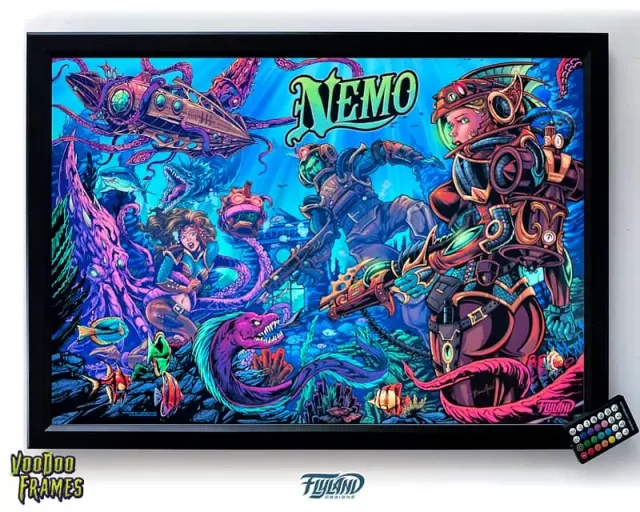 FlylLand Designs Nemo translite + Voodoo LED-ram bundle