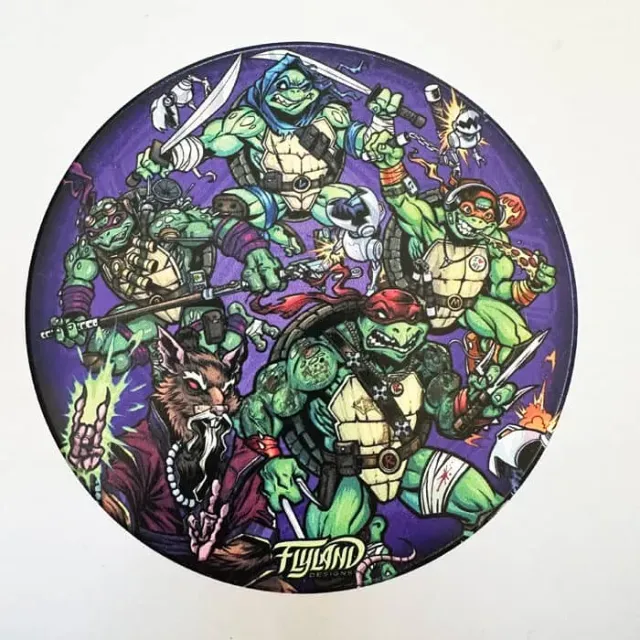 FlylLand Designs TMNT Heroes Parody glasunderlägg kork