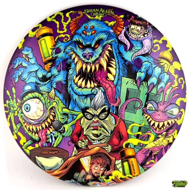 FlylLand Designs Monsters Inc Parody Buzzz midrange disc SuperColor