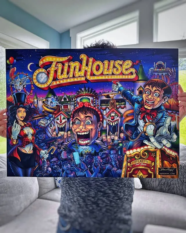FlylLand Designs Funhouse Alternate translite numrerad