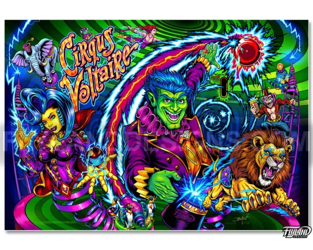 FlylLand Designs Cirqus Voltaire Ringmaster translite limiterad