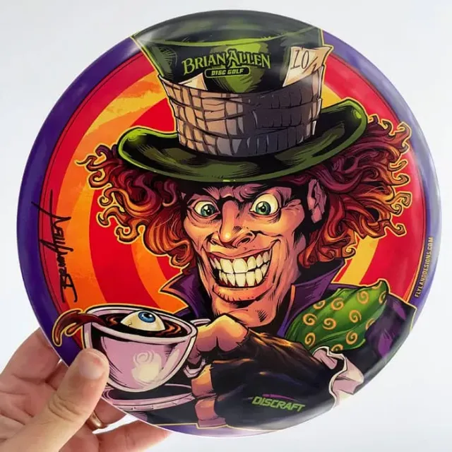 FlylLand Designs Mad Hatter Buzzz discgolfdisc SuperColor