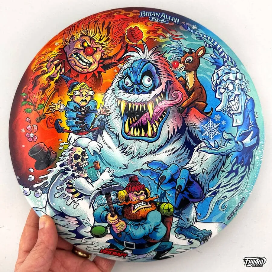 FlylLand Designs Christmas Smack Down Buzzz discgolfdisc