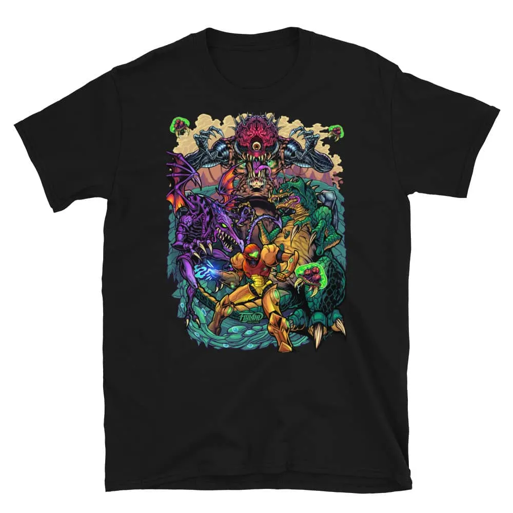 FlylLand Designs Metroid t-shirt bomull