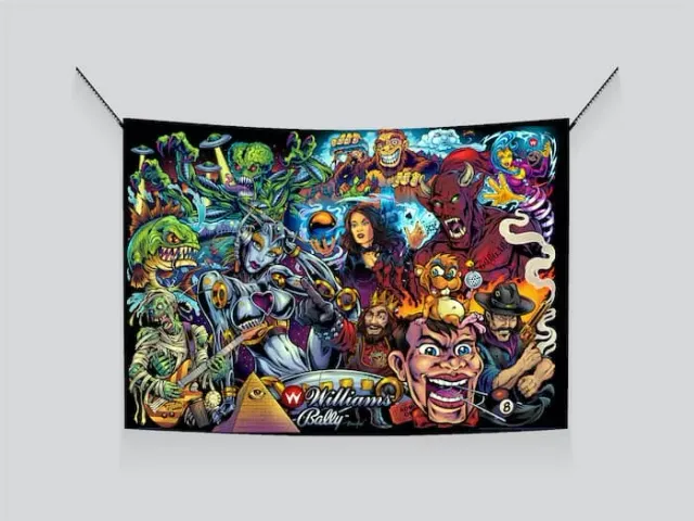 FlylLand Designs Williams MashUp banderoll vinyl