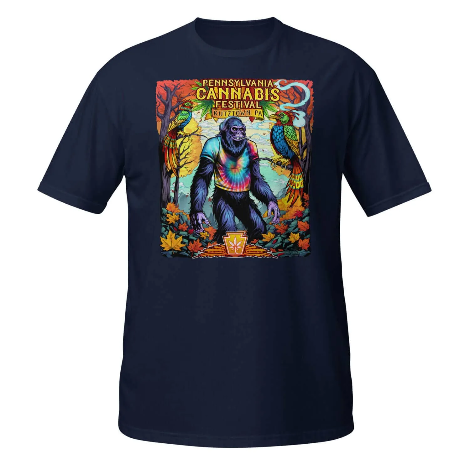 FlylLand Designs Fall Pa Cannabis t-shirt unisex