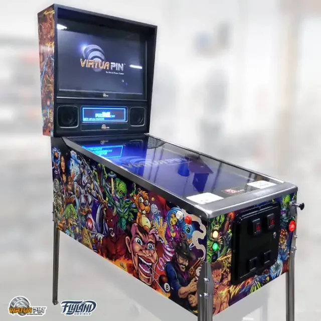 FlylLand Designs Williams Pinball Mashup vinyldekor skåp