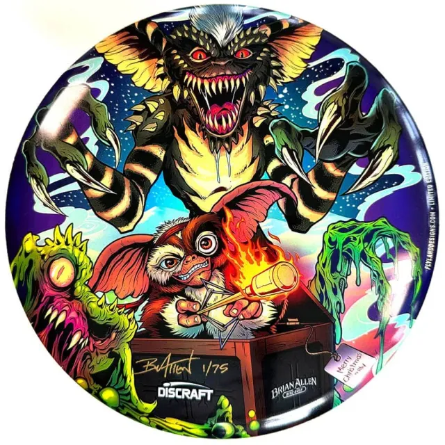 FlylLand Designs Gremlins Buzzz discgolfdisc foil
