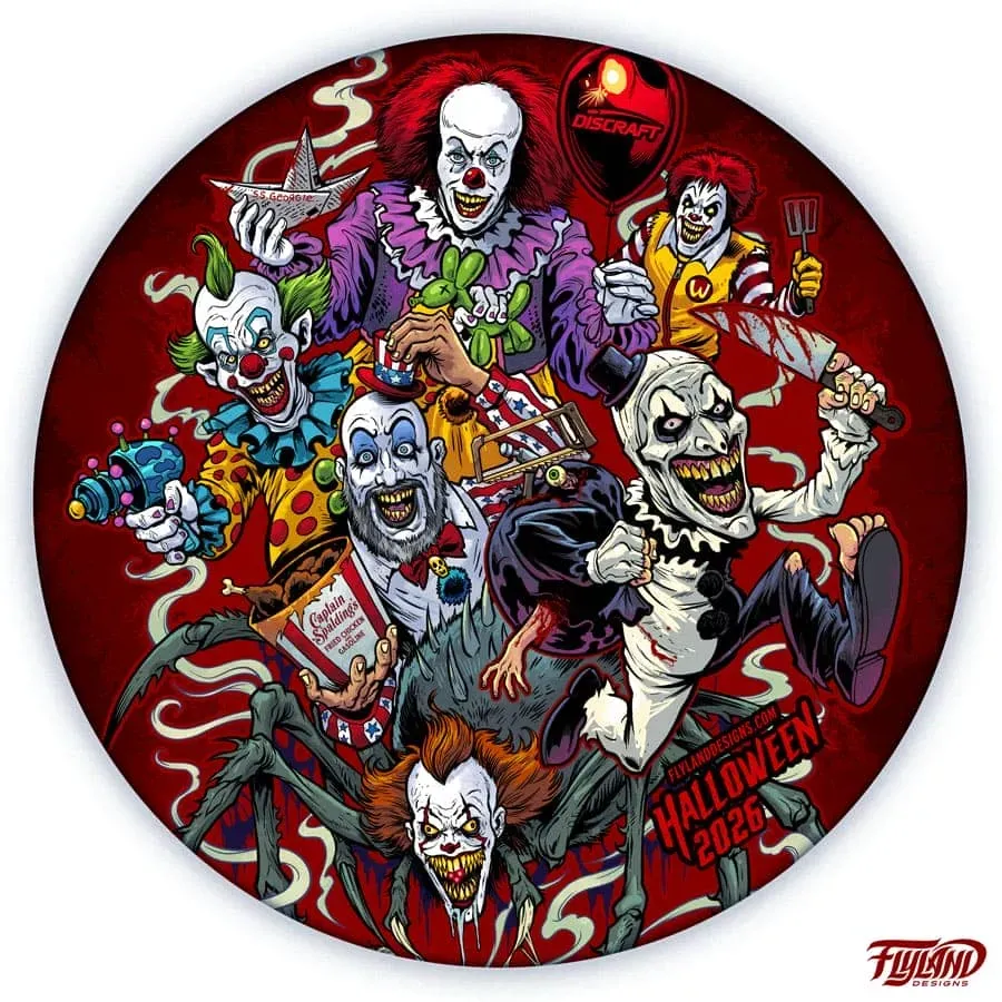 FlylLand Designs Send in the Clowns Buzzz discgolfdisc midrange