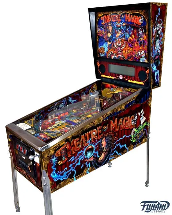 FlylLand Designs Theatre of Magic flipperspel dekalset 5-delar