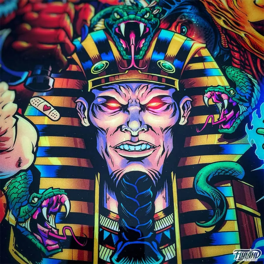 FlylLand Designs Williams Pinball Mashup Vol.2 translite 67cm