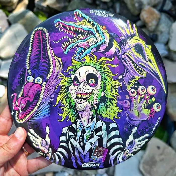 FlylLand Designs Beetlejuice Tribute Discraft Buzzz SuperColor