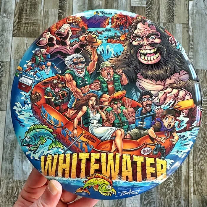 FlylLand Designs White Water Buzzz discgolfdisc