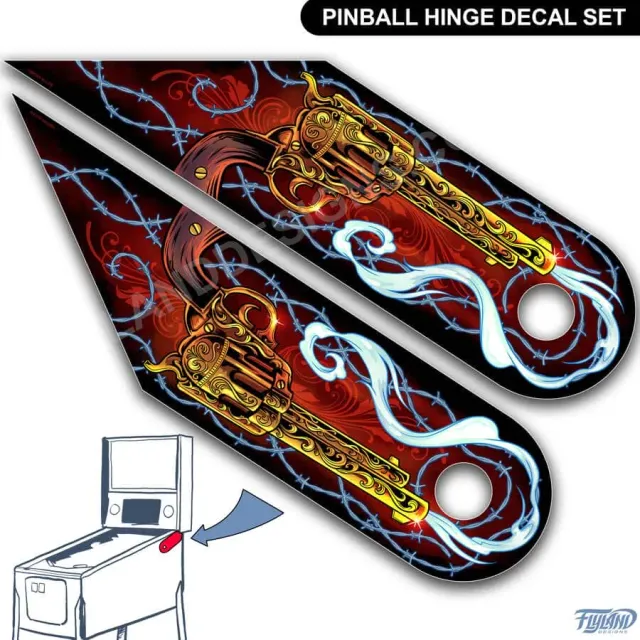 FlylLand Designs Cactus Canyon Hinge Decal dekaler
