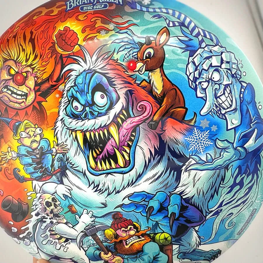 FlylLand Designs Christmas Smack Down Buzzz discgolfdisc