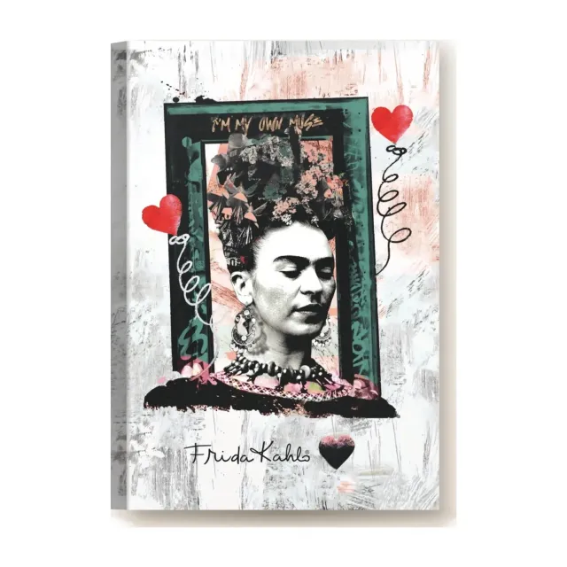 Frida Kahlo I'm my own muse linjerad anteckningsbok 150 sidor