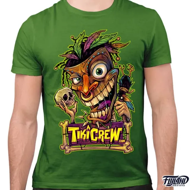 FlylLand Designs Tiki Time t-shirt unisex