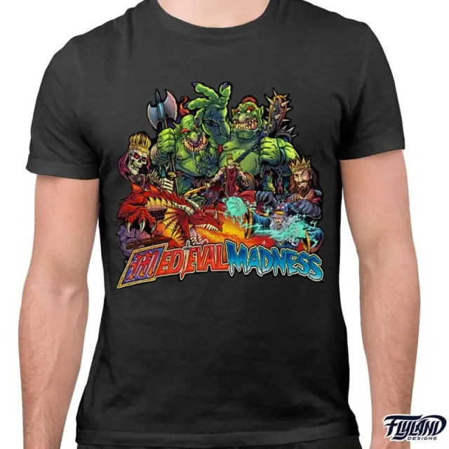 FlylLand Designs Medieval Madness t-shirt bomull