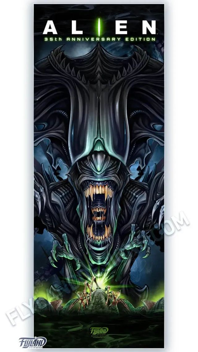 FlylLand Designs Alien vinylbanner 61x160 cm