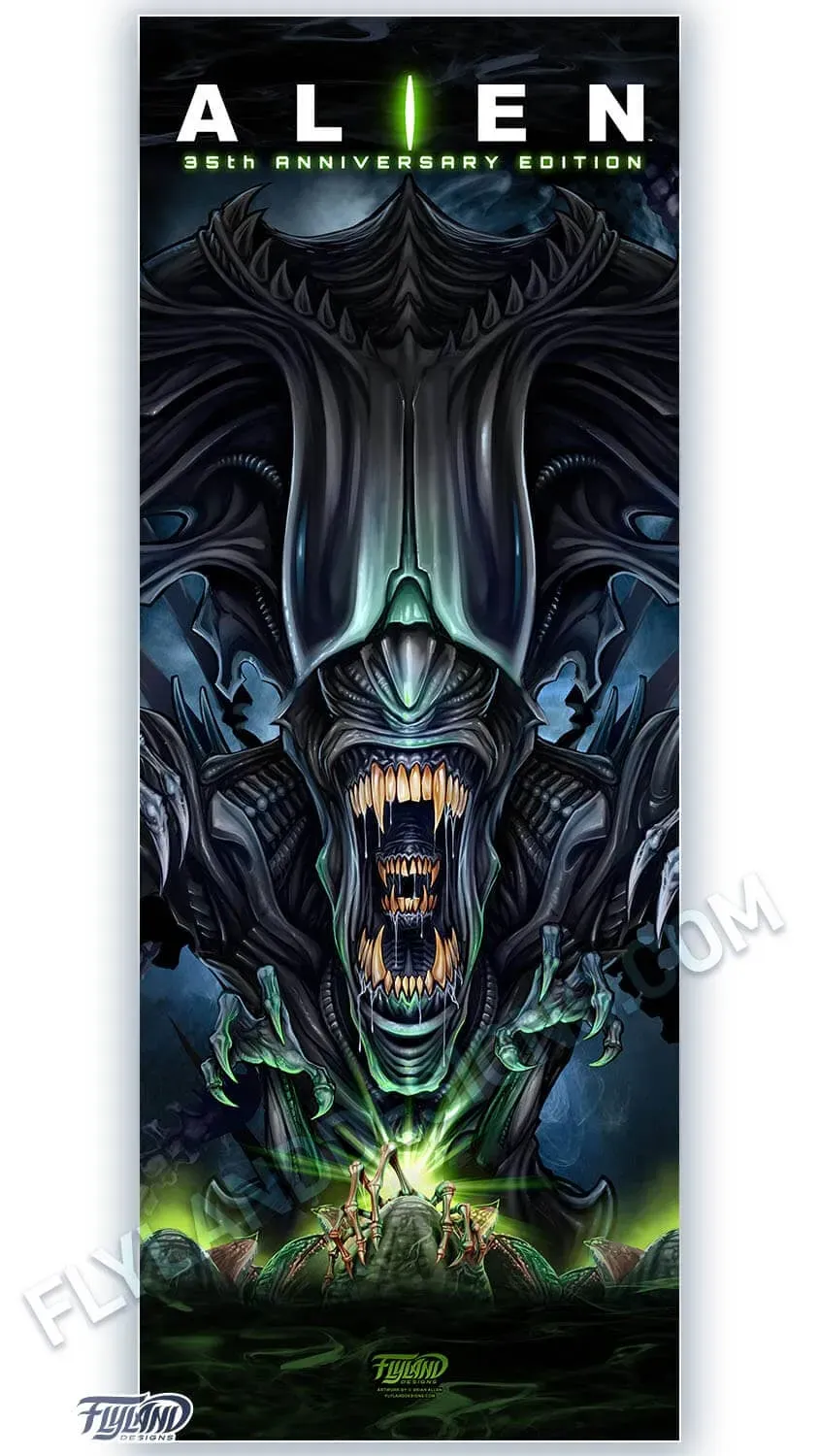 FlylLand Designs Alien vinylbanner 61x160 cm