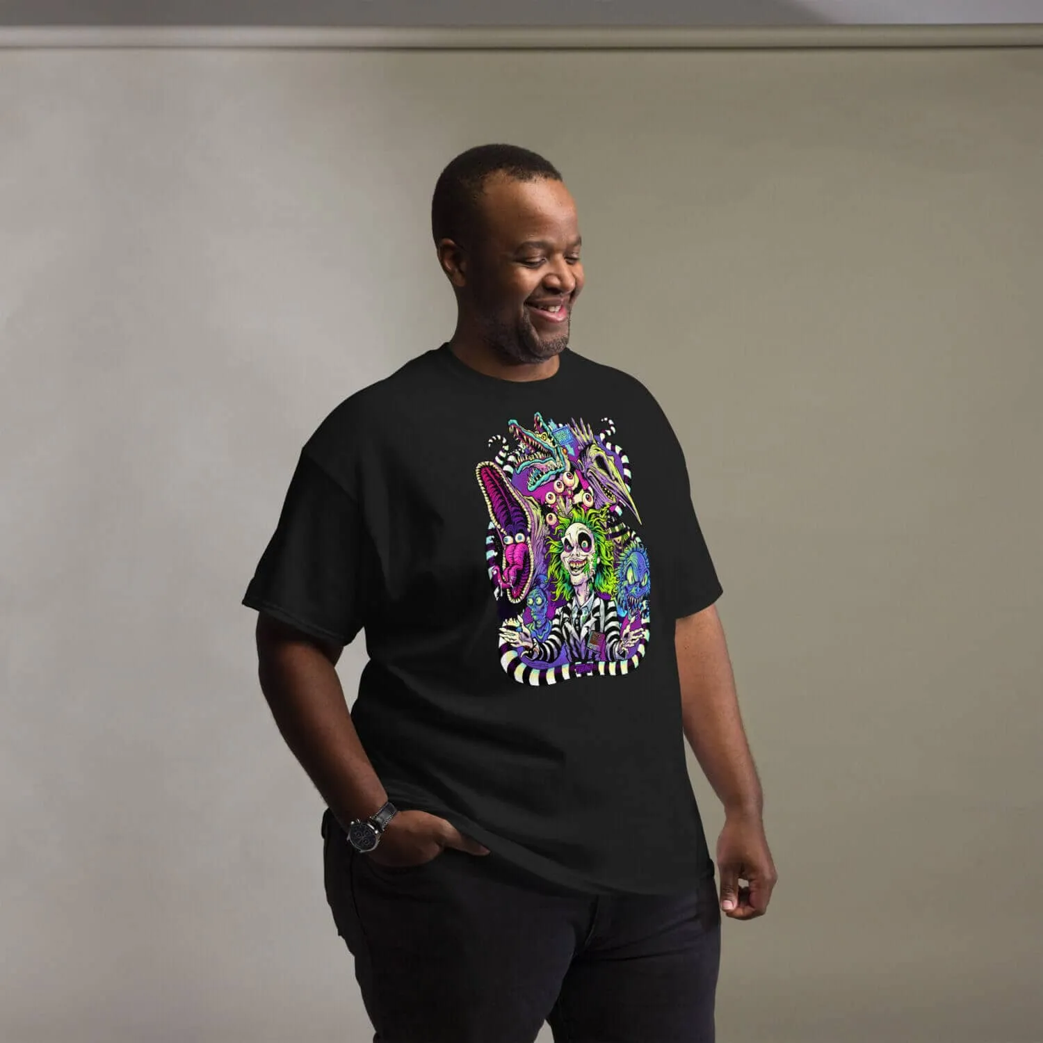 FlylLand Designs Beetlejuice t-shirt klassisk bomull