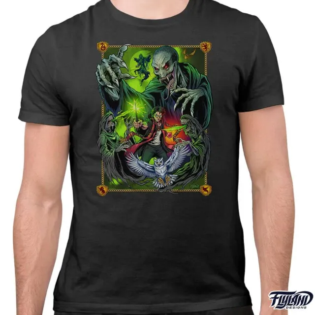 FlylLand Designs Harry Potter Tribute t-shirt unisex bomull
