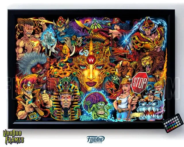 FlylLand Designs Williams Mashup Vol 2 Translite och Voodoo LED-ram