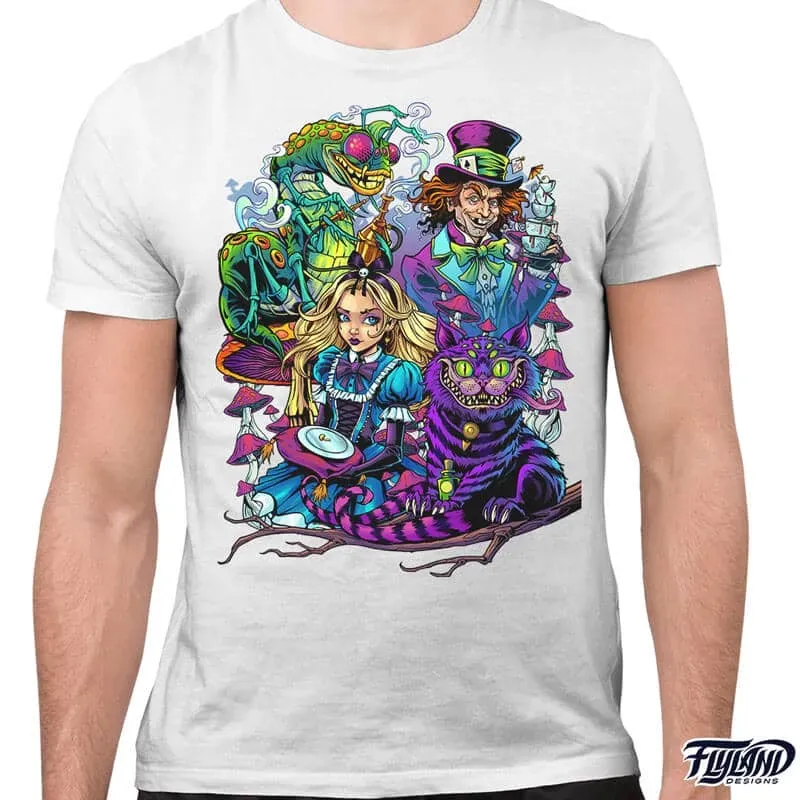 FlylLand Designs Alice in Wonderland t-shirt bomull