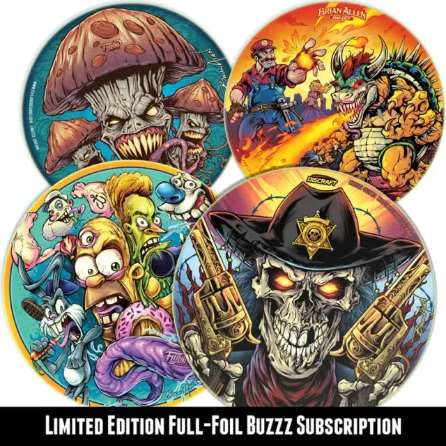 FlylLand Designs Full-Foil Buzzz prenumeration 4 discar