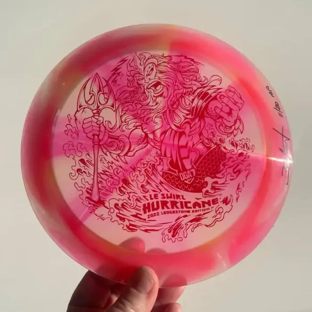 FlylLand Designs Le Swirl Hurricane 2022 disc golf-disc