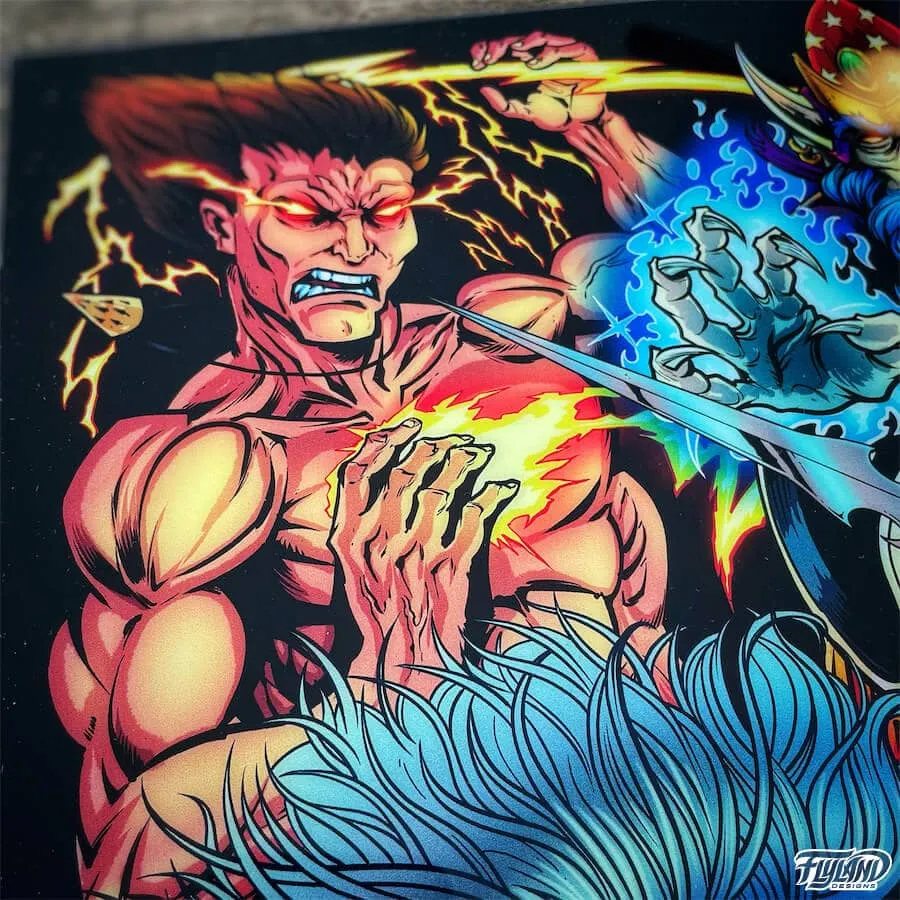 FlylLand Designs Williams Pinball Mashup Vol.2 translite 67cm
