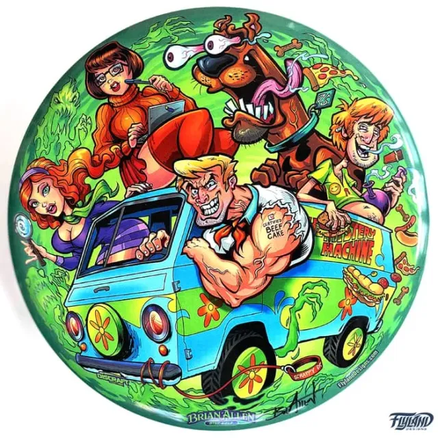 FlylLand Designs Mystery Gang discgolfdisc Buzzz SuperColor