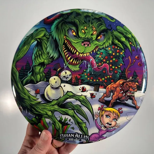 FlylLand Designs Grinch Discraft Buzzz midrange-disc