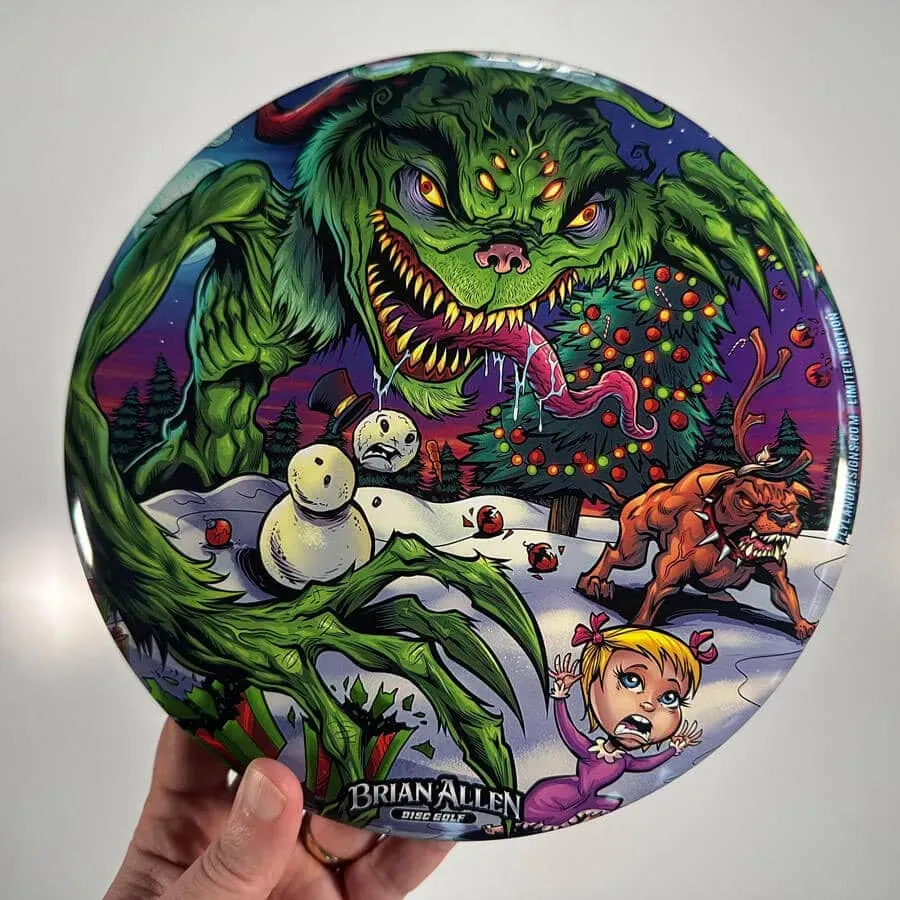 FlylLand Designs Grinch Discraft Buzzz midrange-disc