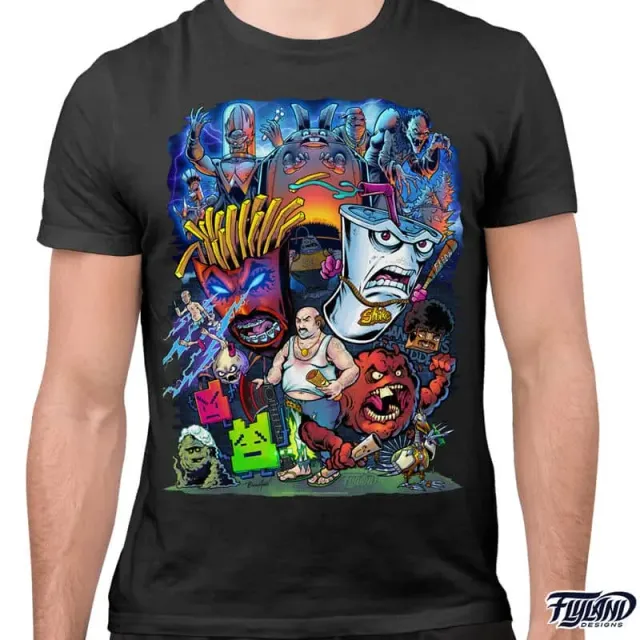 FlylLand Designs Aqua Teen Hunger Force t-shirt bomull