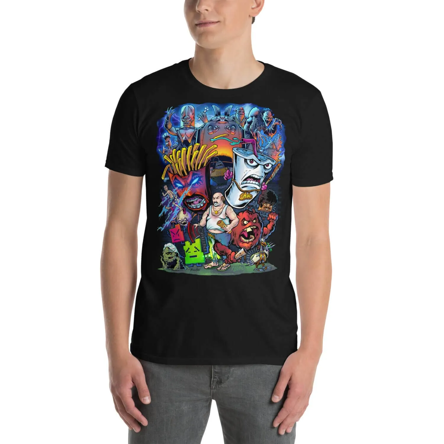 FlylLand Designs Aqua Teen Hunger Force t-shirt bomull