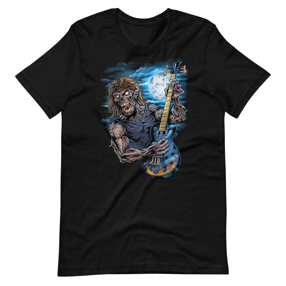 FlylLand Designs Zombie Guitar Player t-shirt