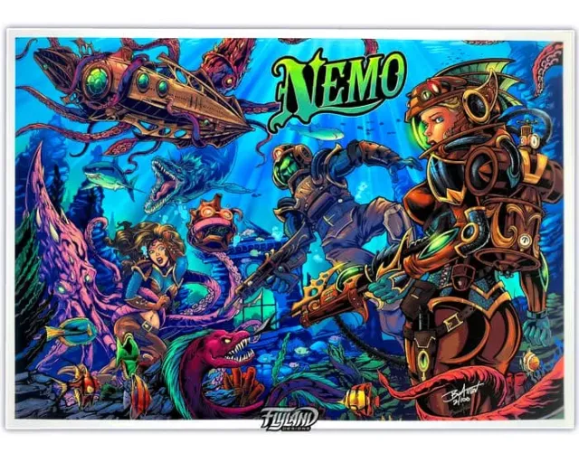FlylLand Designs Nemo artprint 35x50 cm signerad numrerad