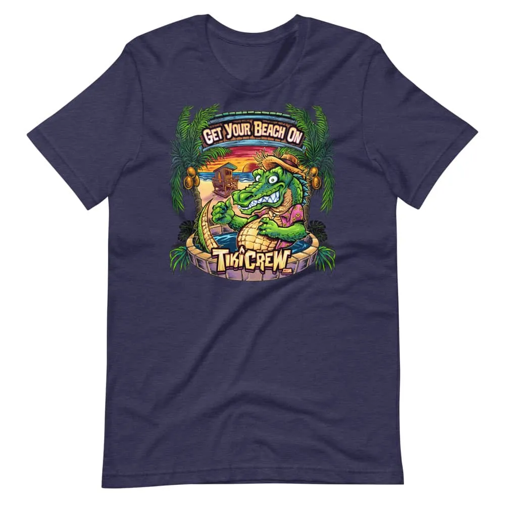 FlylLand Designs Gator on the Beach t-shirt