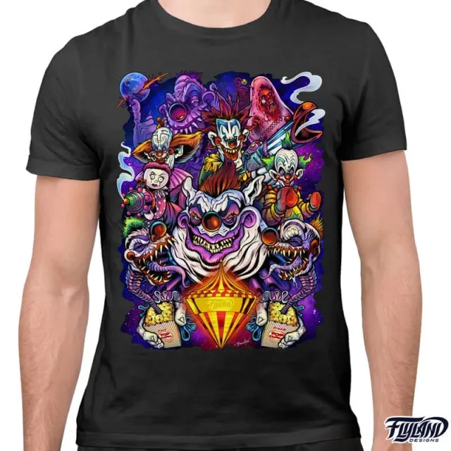 FlylLand Designs Killer Klowns Tribute t-shirt unisex