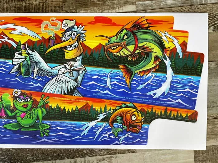 FlylLand Designs Fish Tales art blades flipperspel