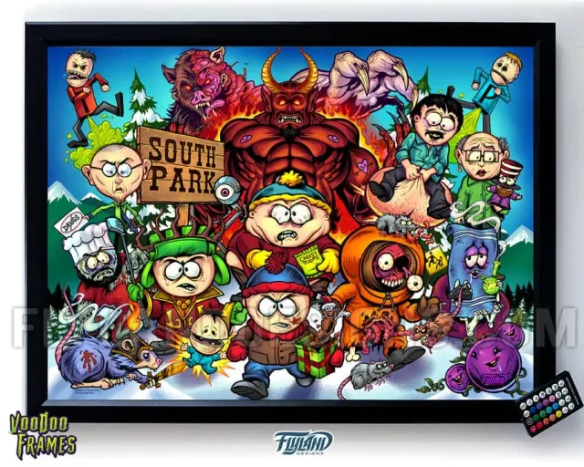 FlylLand Designs South Park translite + Voodoo LED-ram