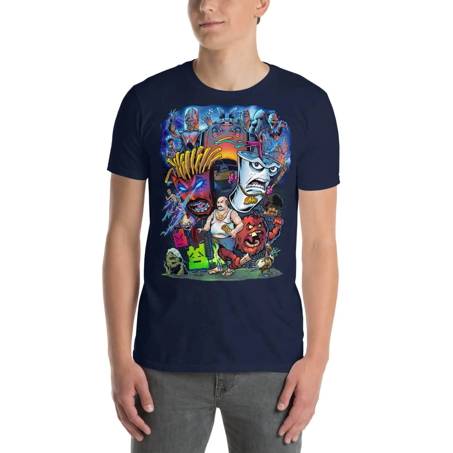 FlylLand Designs Aqua Teen Hunger Force t-shirt bomull